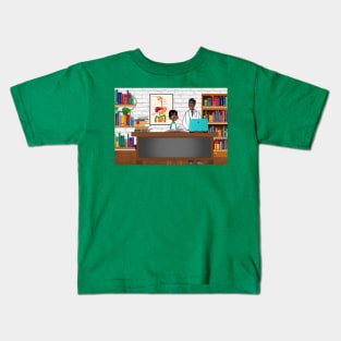 Dad and son moments Kids T-Shirt